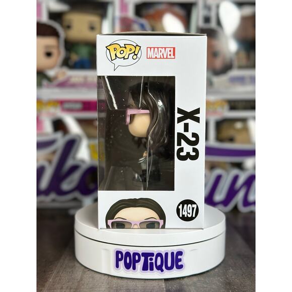 Deadpool & Wolverine X-23 with Sunglasses Funko Pop! #1497 - Picture 2 of 6